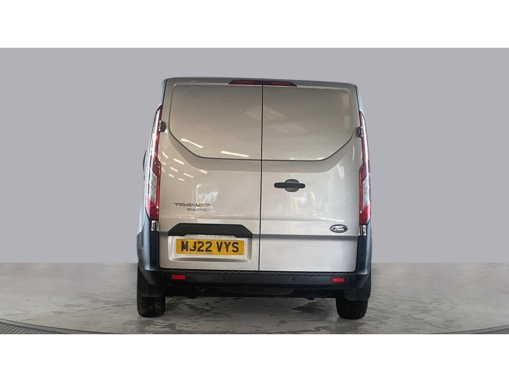 Ford Transit Custom 280 Tdci 130 L1h1 Leader Ecoblue Swb Low Roof Fwd MJ22VYS Silver #4