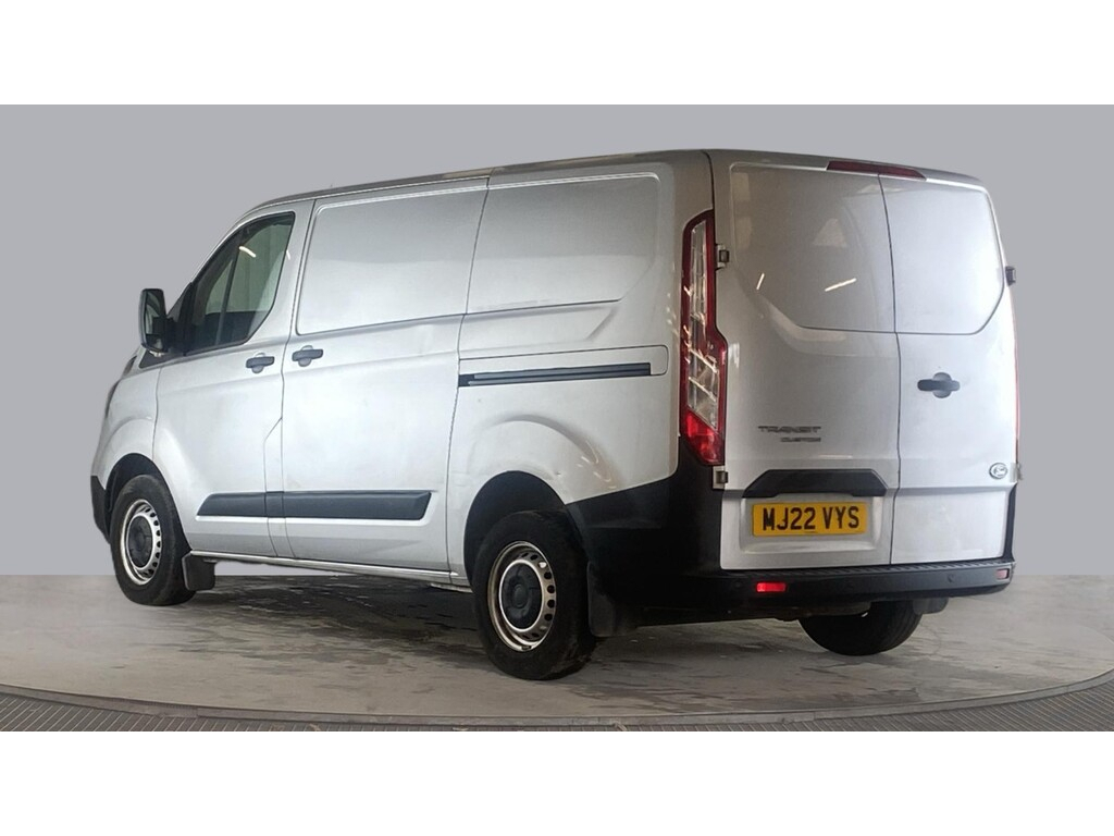 Ford Transit Custom 280 Tdci 130 L1h1 Leader Ecoblue Swb Low Roof Fwd MJ22VYS Silver #5