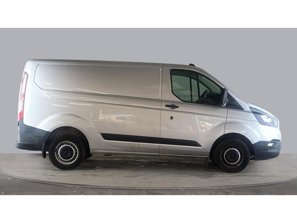 Ford Transit Custom 280 Tdci 130 L1h1 Leader Ecoblue Swb Low Roof Fwd MJ22VYS Silver #2