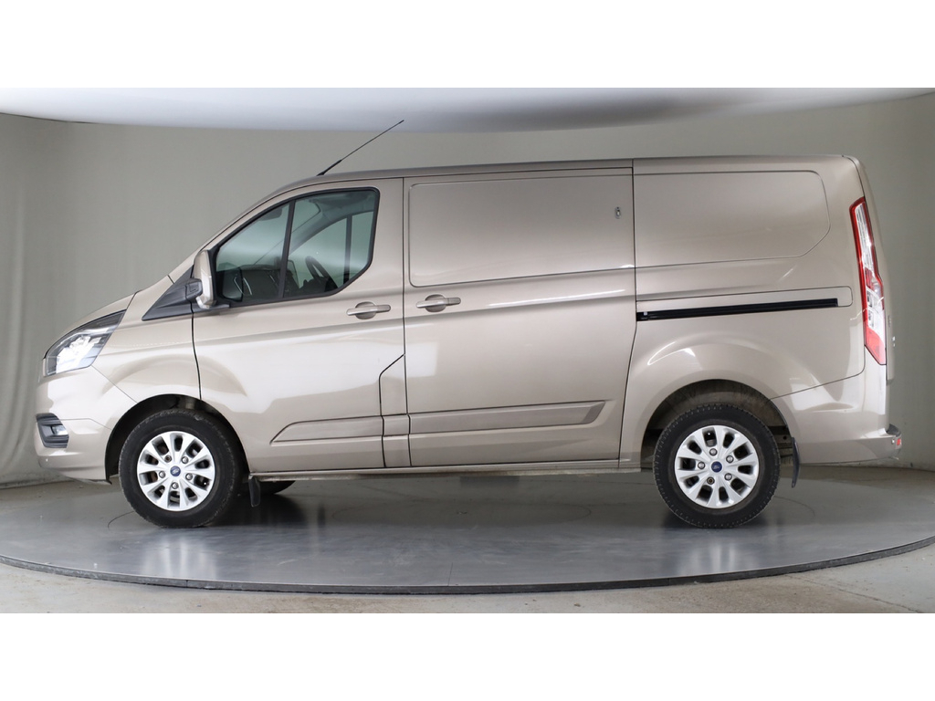 Ford Transit Custom 300 Tdci 130 L1h1 Limited Ecoblue Swb Low Roof Fwd EN21NYU Silver #6
