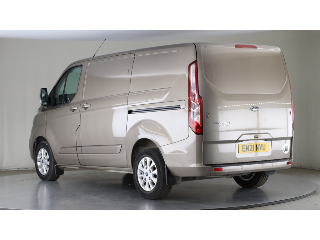 Ford Transit Custom 300 Tdci 130 L1h1 Limited Ecoblue Swb Low Roof Fwd EN21NYU Silver #5