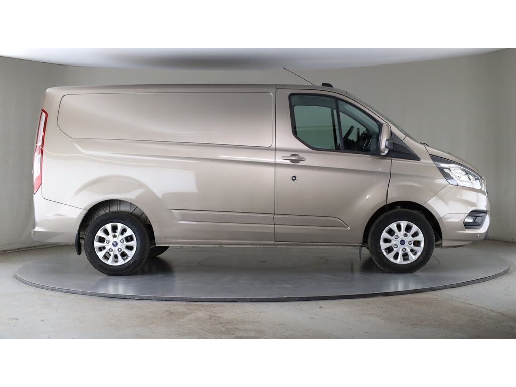 Ford Transit Custom 300 Tdci 130 L1h1 Limited Ecoblue Swb Low Roof Fwd EN21NYU Silver #2