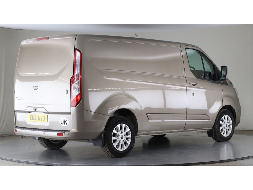 Ford Transit Custom 300 Tdci 130 L1h1 Limited Ecoblue Swb Low Roof Fwd EN21NYU Silver #3