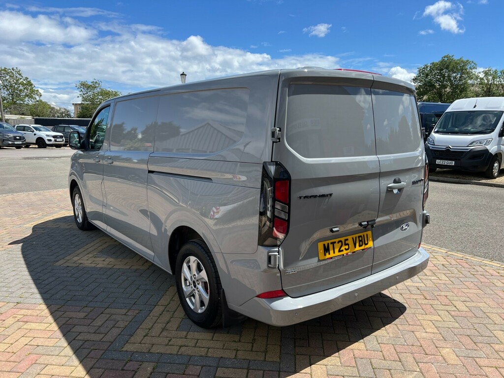 Ford Transit Custom 320 11.8Kwh 232 L2h1 Limited Ecoboost Lwb Low Roof MT25VBU Grey #5