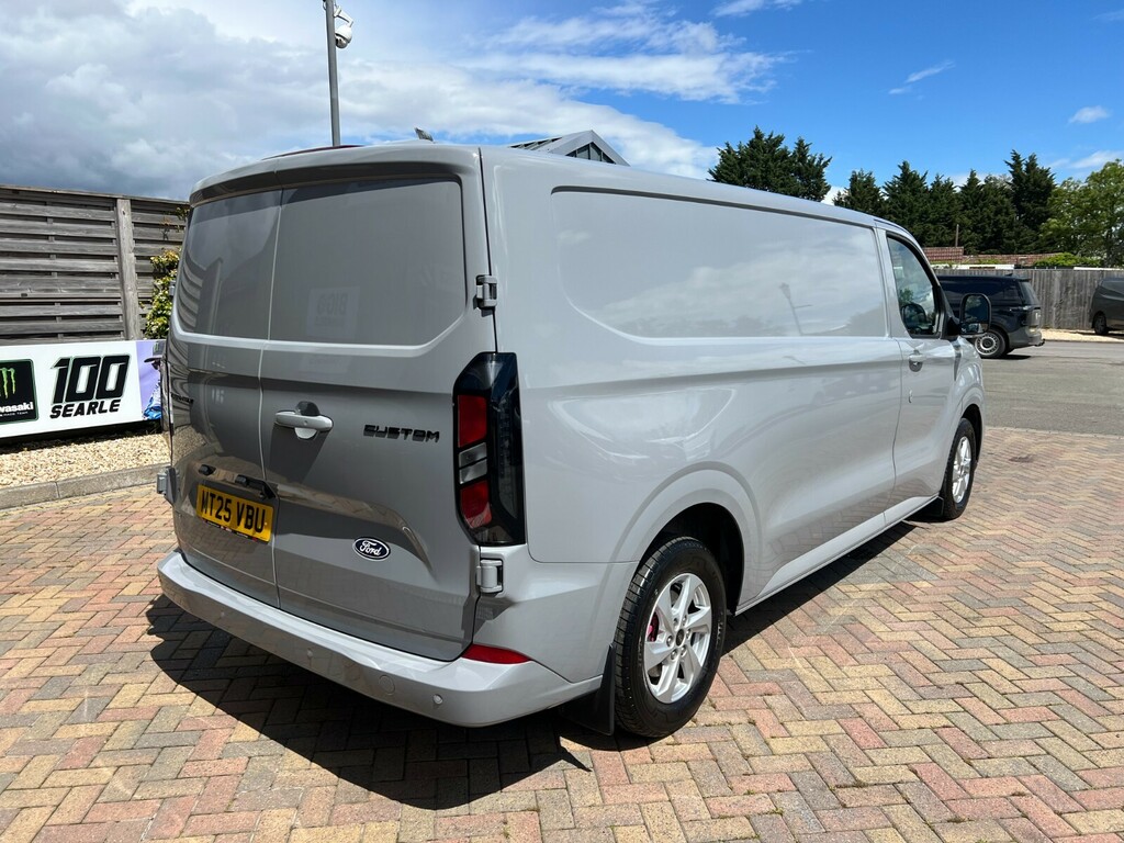 Ford Transit Custom 320 11.8Kwh 232 L2h1 Limited Ecoboost Lwb Low Roof MT25VBU Grey #3
