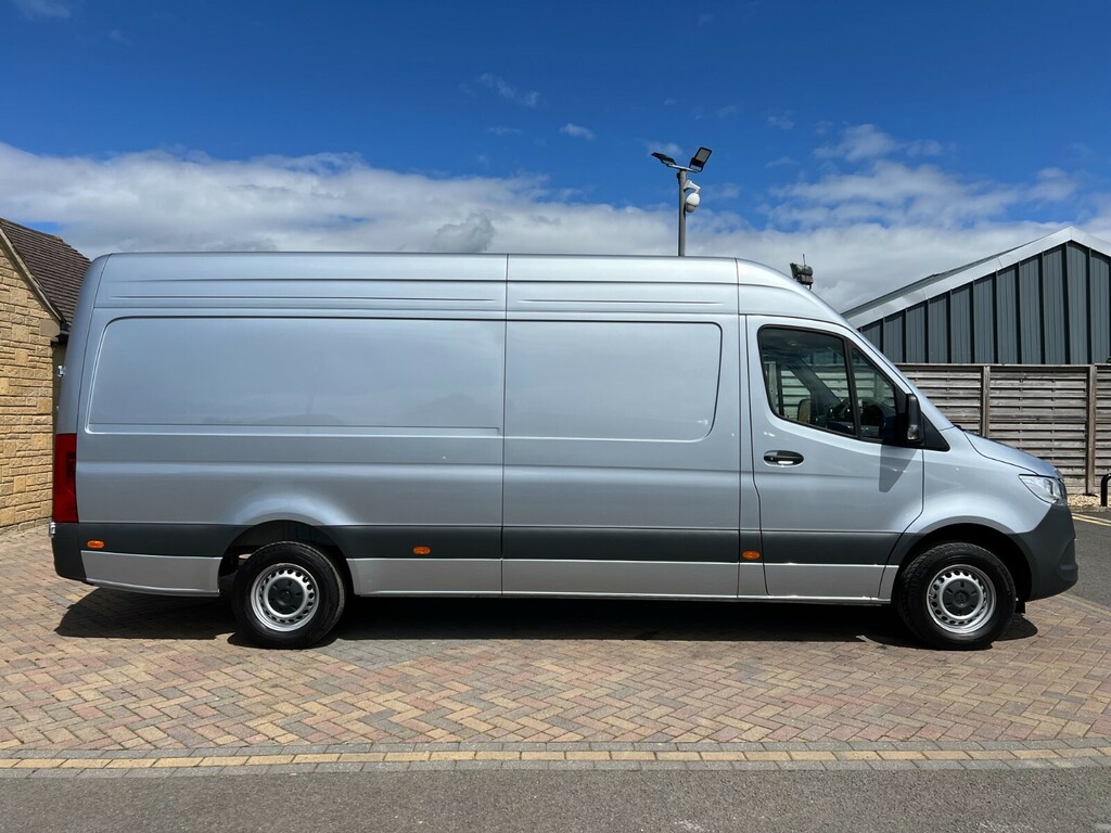 Mercedes-Benz Sprinter 315 Cdi 150 L3h2 Pro 9G-tronic Lwb High Roof Rwd A Silver #2