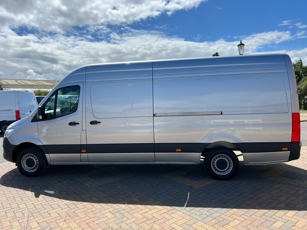 Mercedes-Benz Sprinter 315 Cdi 150 L3h2 Pro 9G-tronic Lwb High Roof Rwd A Silver #6