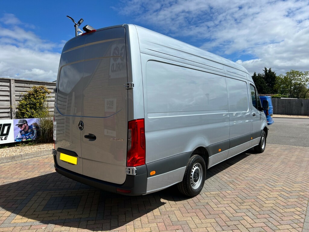 Mercedes-Benz Sprinter 315 Cdi 150 L3h2 Pro 9G-tronic Lwb High Roof Rwd A Silver #3