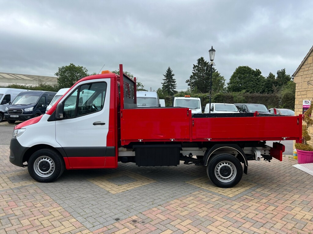 Mercedes-Benz Sprinter 314 Cdi 143 L2 Mwb Single Cab Alloy Tipper Rwd 23 White #6