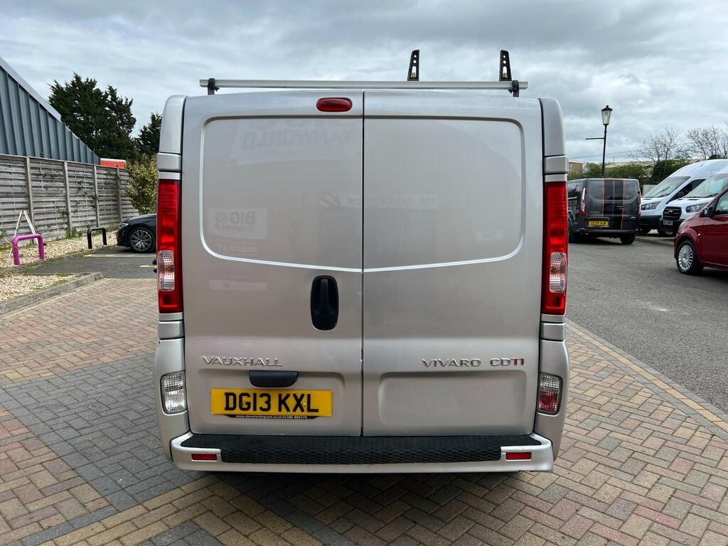Vauxhall Vivaro 2900 Cdti 115 Sportive Lwb Low Roof 22814 Silver #4