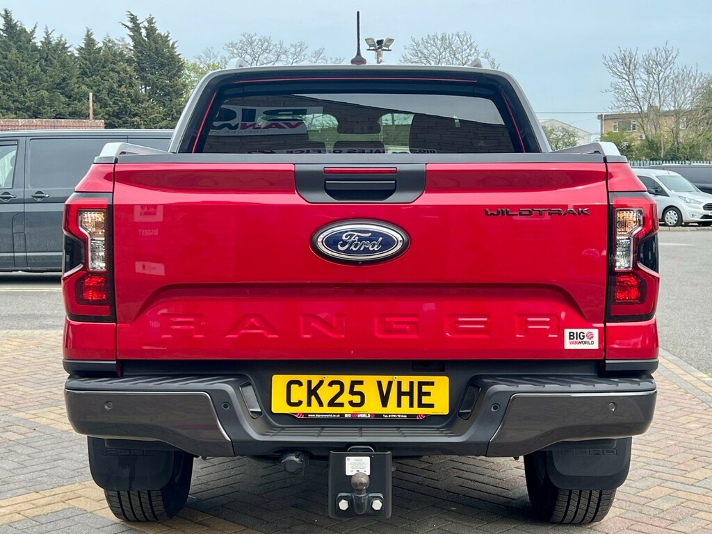 Ford Ranger Td 205 Wildtrak Ecoblue 4Wd Double Cab With Rolln Red #4