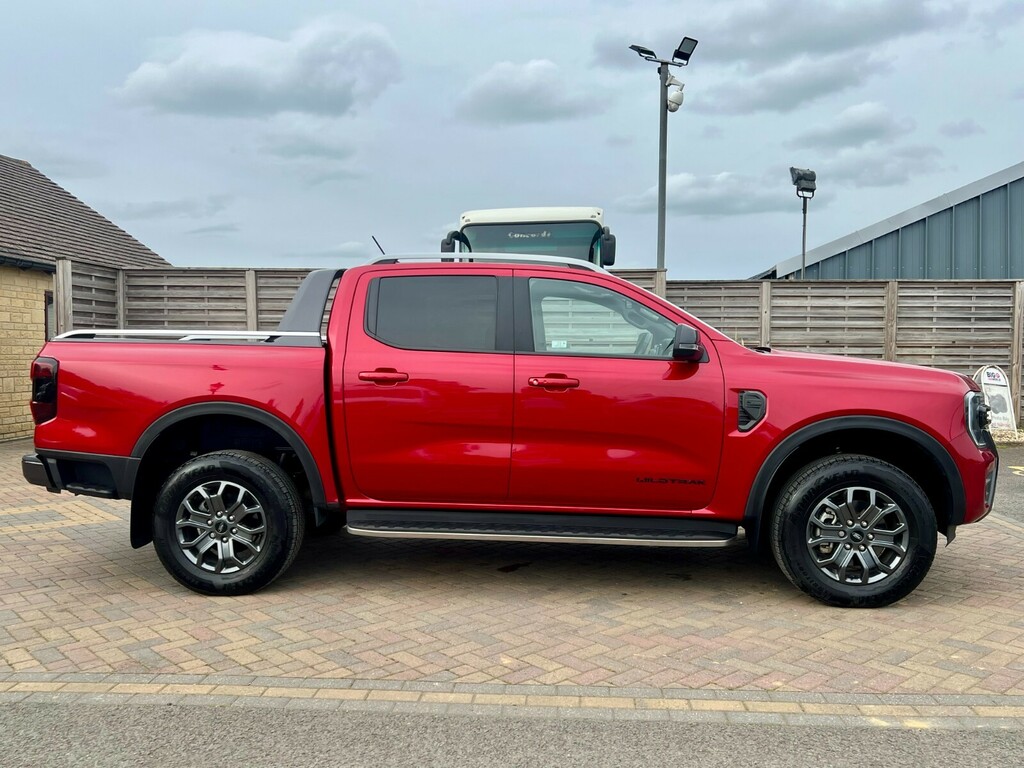Ford Ranger Td 205 Wildtrak Ecoblue 4Wd Double Cab With Rolln Red #2