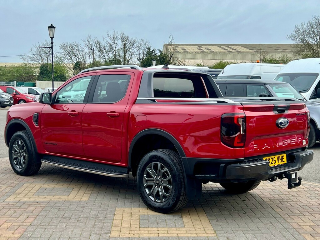 Ford Ranger Td 205 Wildtrak Ecoblue 4Wd Double Cab With Rolln Red #5