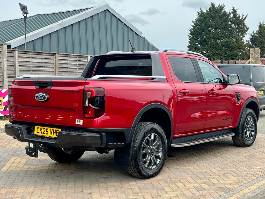 Ford Ranger Td 205 Wildtrak Ecoblue 4Wd Double Cab With Rolln Red #3