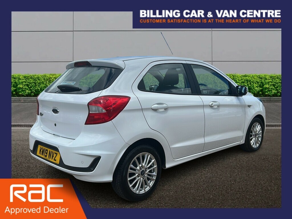 Ford KA+ 1.2 Ti-vct Zetec Hatchback Euro KW19NVZ White #4