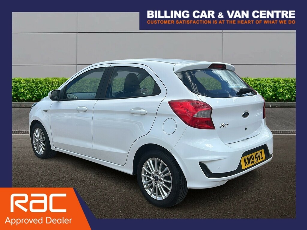 Ford KA+ 1.2 Ti-vct Zetec Hatchback Euro KW19NVZ White #3
