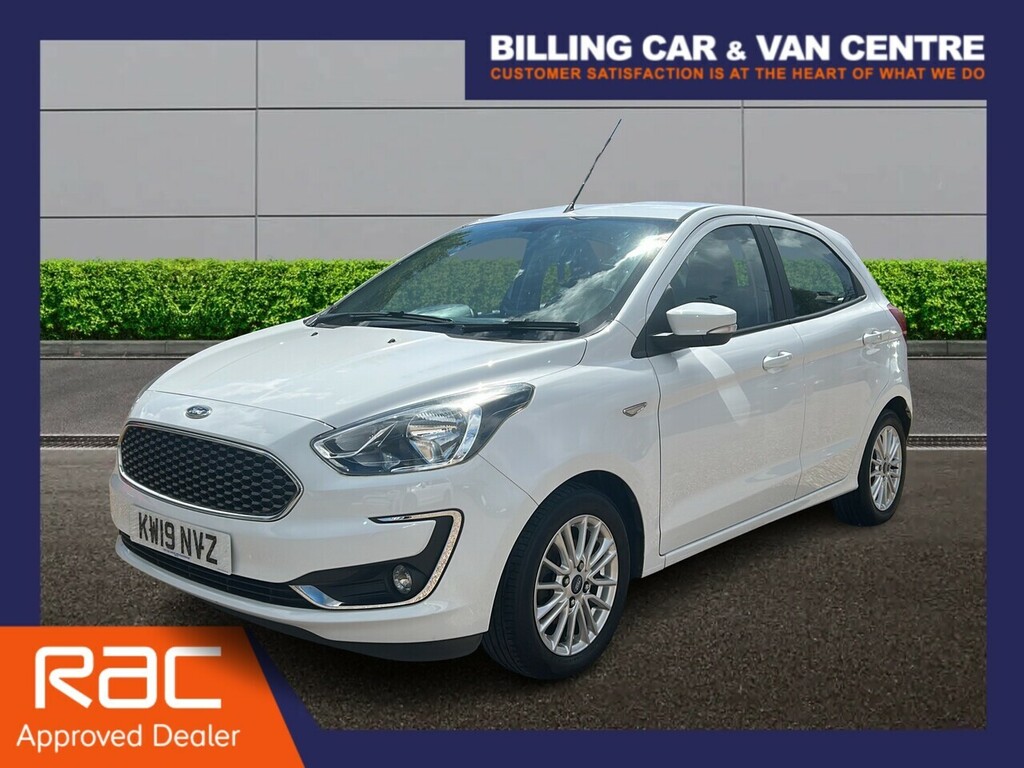 Ford KA+ 1.2 Ti-vct Zetec Hatchback Euro KW19NVZ White #2