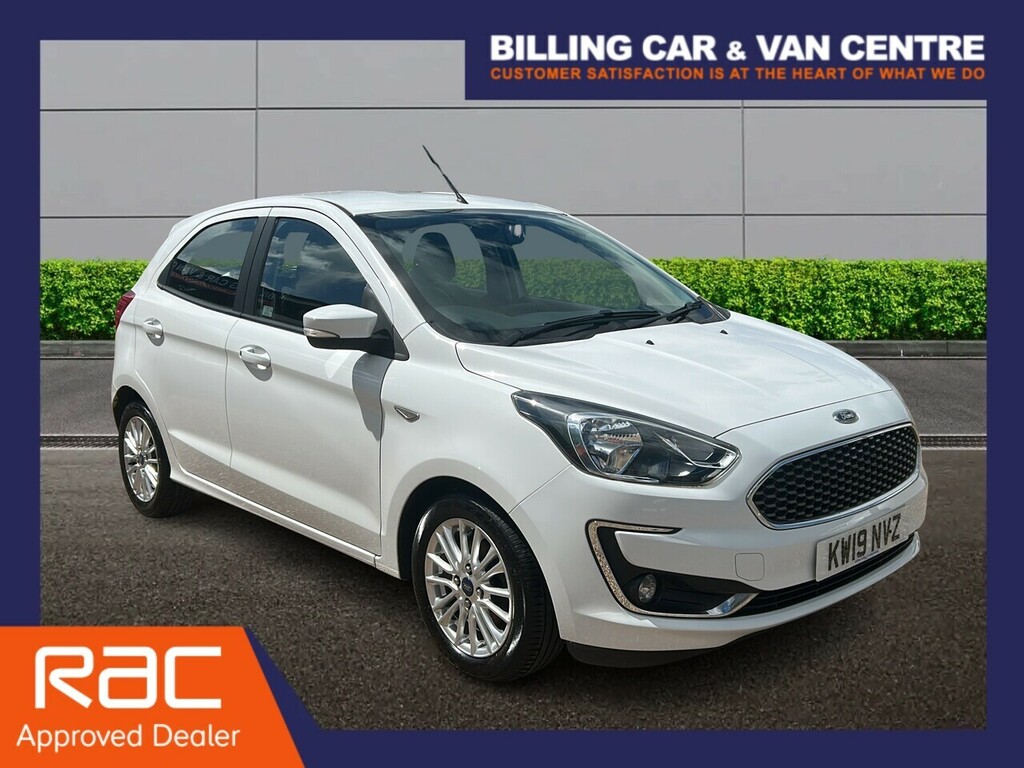 Ford KA+ 1.2 Ti-vct Zetec Hatchback Euro KW19NVZ White