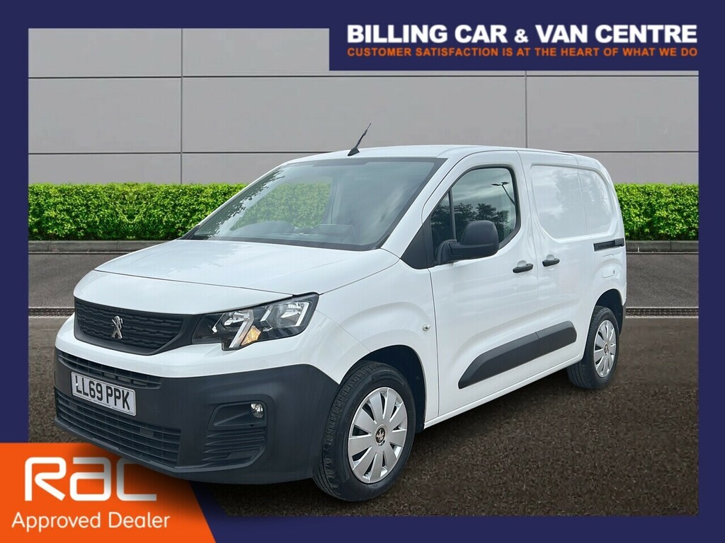 Peugeot Partner 1.5 Bluehdi 1000 Professional Standard Panel Van 5 White #2