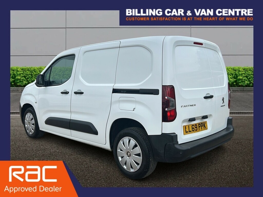 Peugeot Partner 1.5 Bluehdi 1000 Professional Standard Panel Van 5 White #3