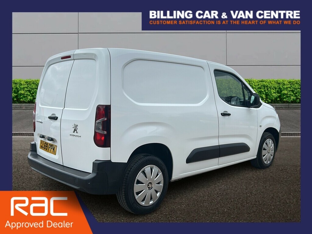 Peugeot Partner 1.5 Bluehdi 1000 Professional Standard Panel Van 5 White #4