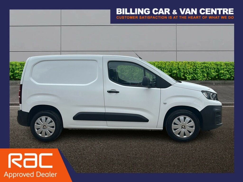 Peugeot Partner 1.5 Bluehdi 1000 Professional Standard Panel Van 5 White #6