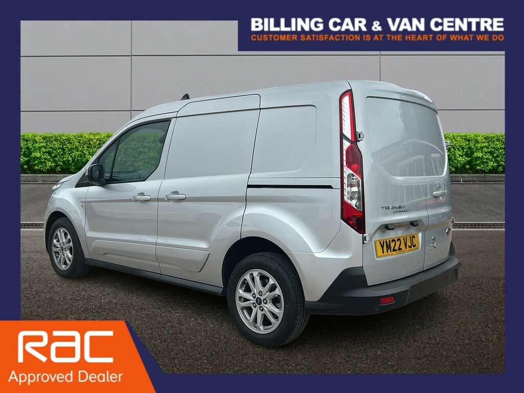 Ford Transit Connect 1.5 240 Ecoblue Limited Panel Van Manua YM22VJC Silver #3