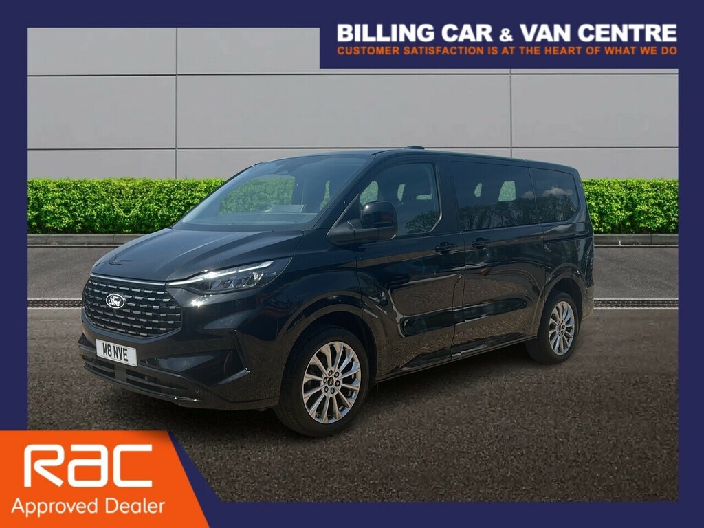 Ford Tourneo Custom 2.0 320 Ecoblue Titanium Luxe Minibus Double Cab 5 Black #2