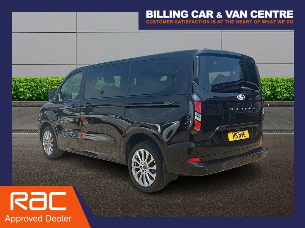 Ford Tourneo Custom 2.0 320 Ecoblue Titanium Luxe Minibus Double Cab 5 Black #3