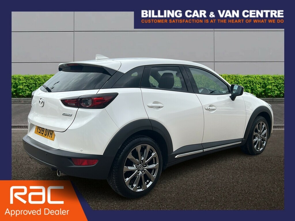 Mazda CX-3 2.0 Skyactiv-g Sport Nav Suv Euro White #4