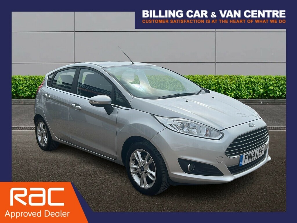 Ford Fiesta 1.25 Zetec Hatchback Euro 5 82 FM14LEF Silver