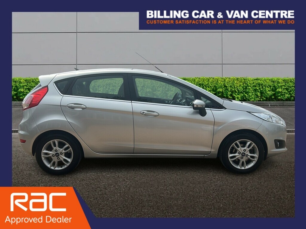 Ford Fiesta 1.25 Zetec Hatchback Euro 5 82 FM14LEF Silver #6