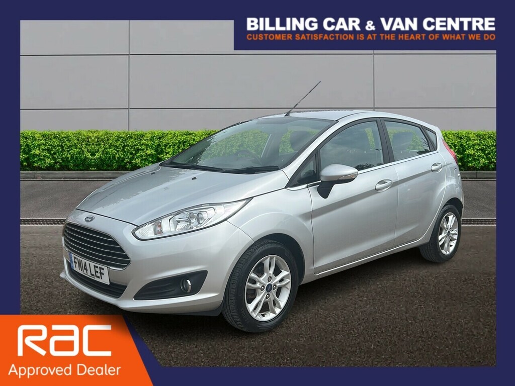 Ford Fiesta 1.25 Zetec Hatchback Euro 5 82 FM14LEF Silver #2