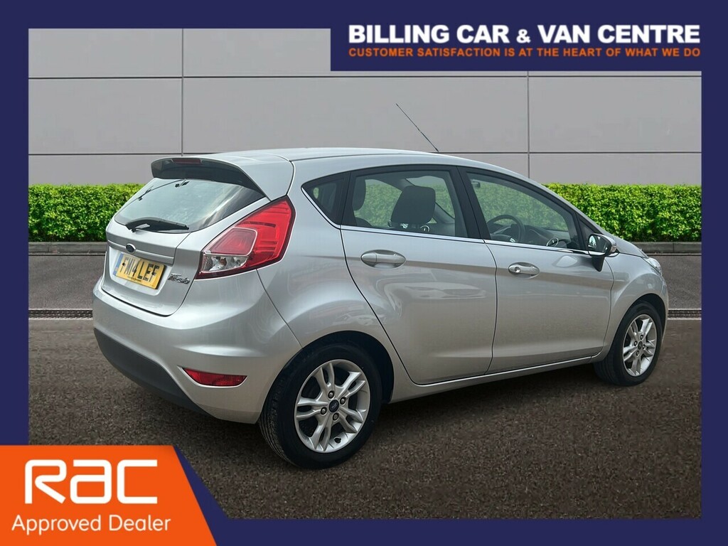 Ford Fiesta 1.25 Zetec Hatchback Euro 5 82 FM14LEF Silver #3