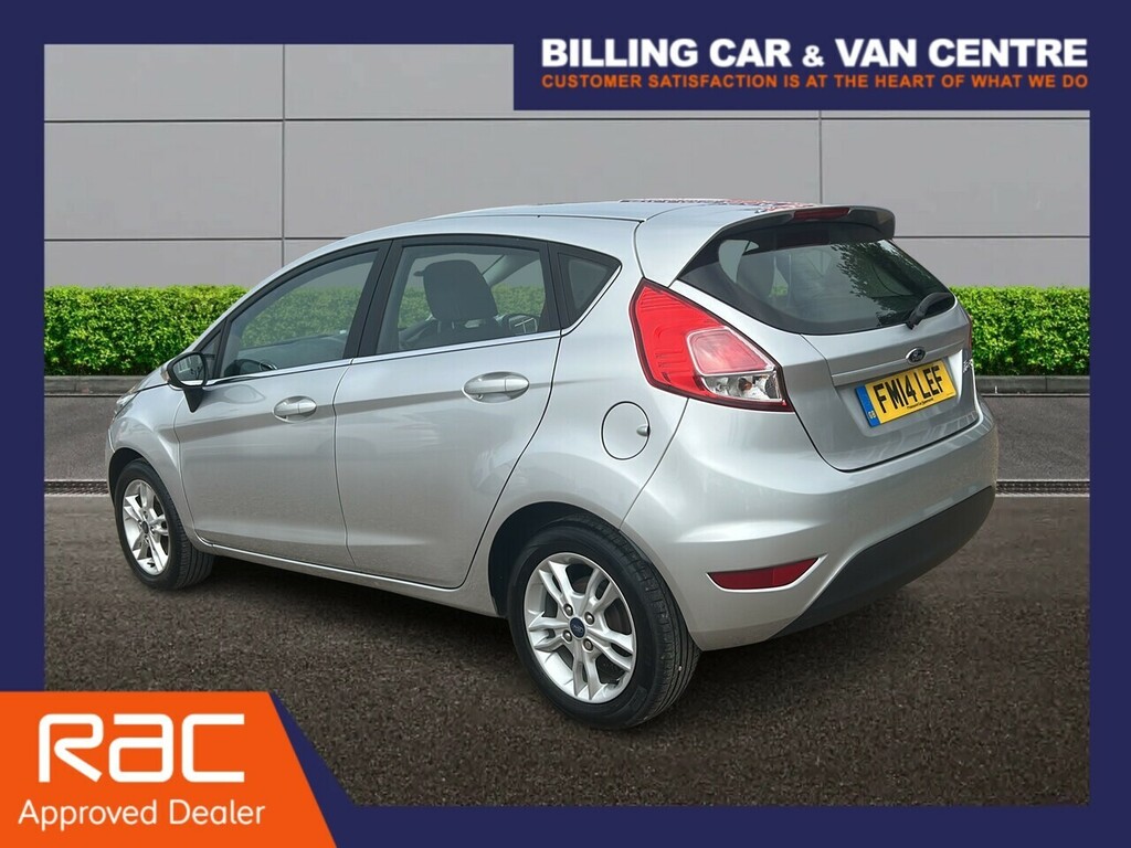 Ford Fiesta 1.25 Zetec Hatchback Euro 5 82 FM14LEF Silver #4