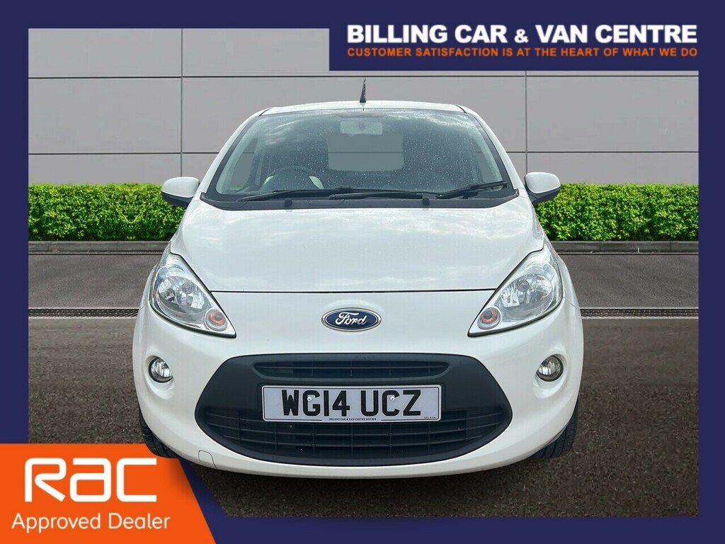Ford KA 1.2 Zetec Hatchback Euro 6 Ss White #5