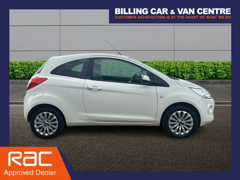 Ford KA 1.2 Zetec Hatchback Euro 6 Ss White #6