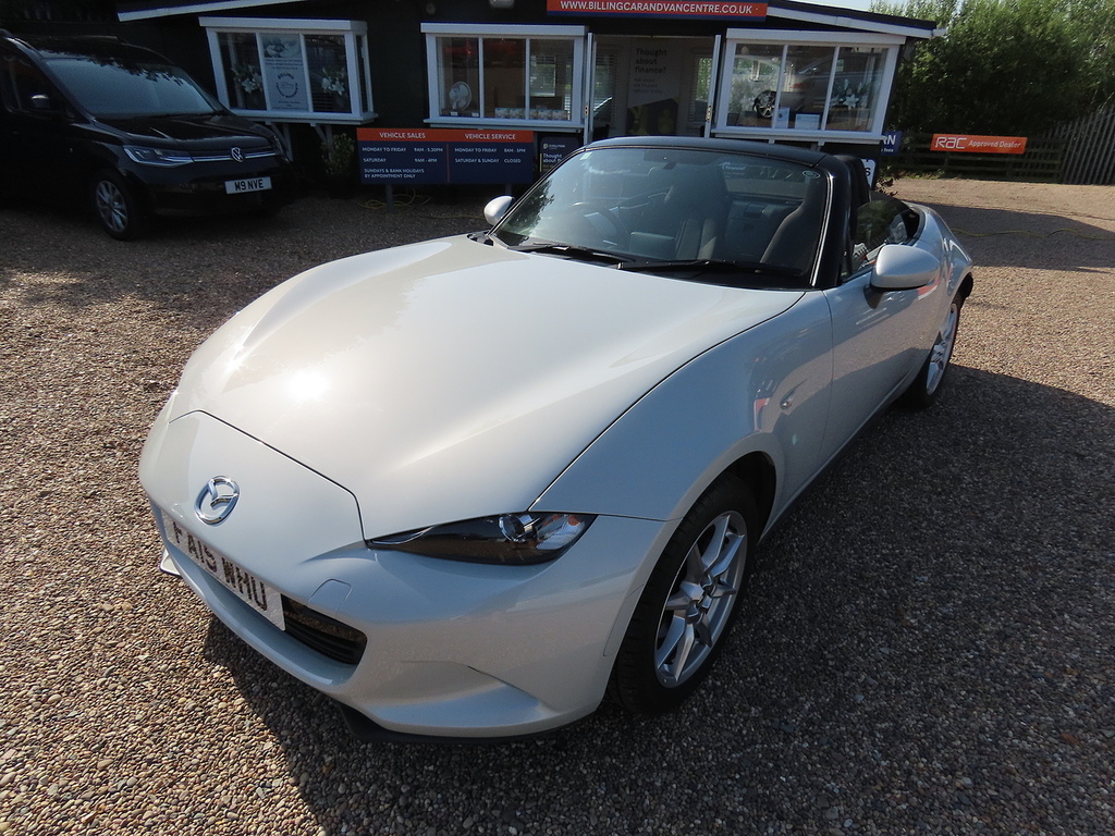 Mazda MX-5 1.5 Skyactiv-g Se-l Nav Convertible Man Silver #2