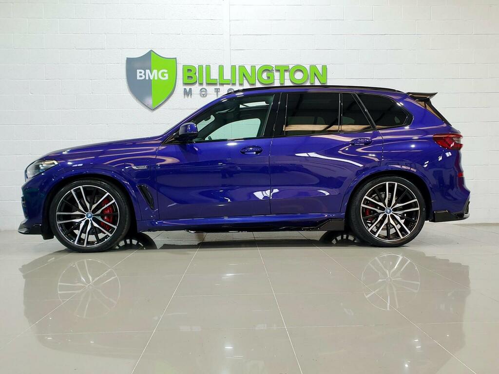 BMW X5 3.0 45E 24Kwh M Sport Xdrive Euro 6 Ss Blue #4