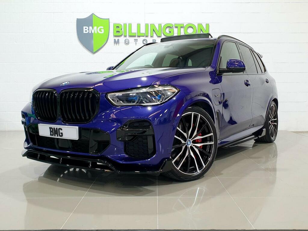 BMW X5 3.0 45E 24Kwh M Sport Xdrive Euro 6 Ss Blue #3