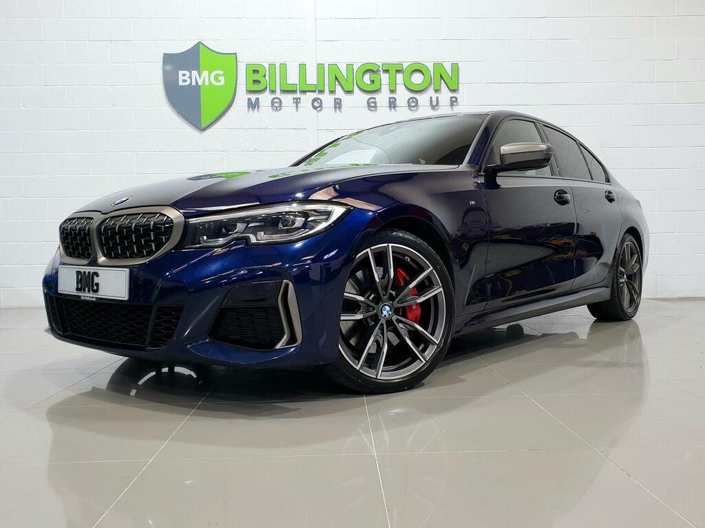 BMW 3 Series Saloon 3.0 M340d Mht Xdrive Euro 6 Ss FX21JWV Blue #3