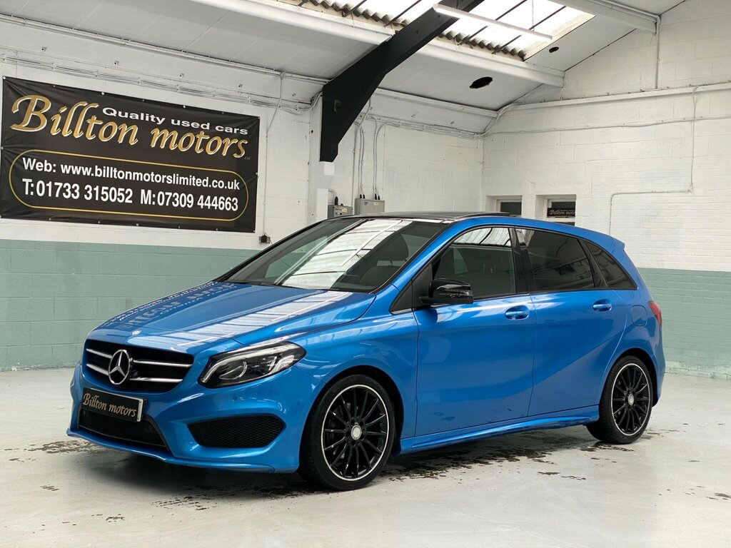 Mercedes-Benz B Class 2.1 B200 Cdi Amg Line 7G-dct Euro 6 Ss Blue #2