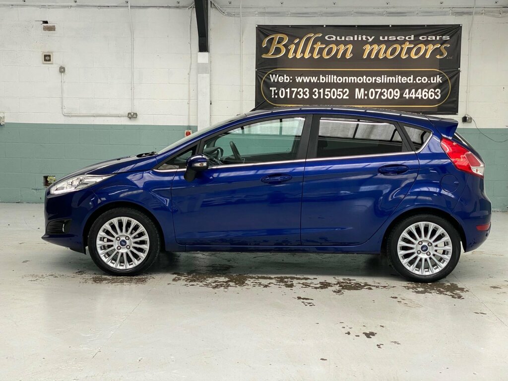 Ford Fiesta 1.6 Titanium Powershift Euro 5 Blue #6