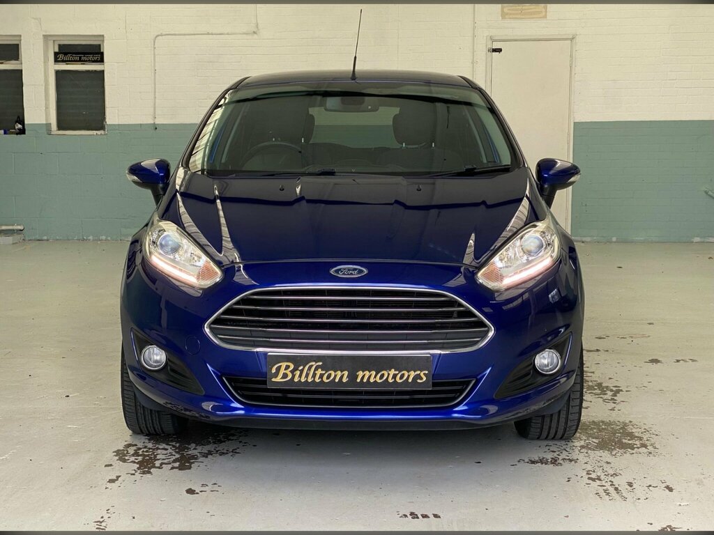 Ford Fiesta 1.6 Titanium Powershift Euro 5 Blue #5