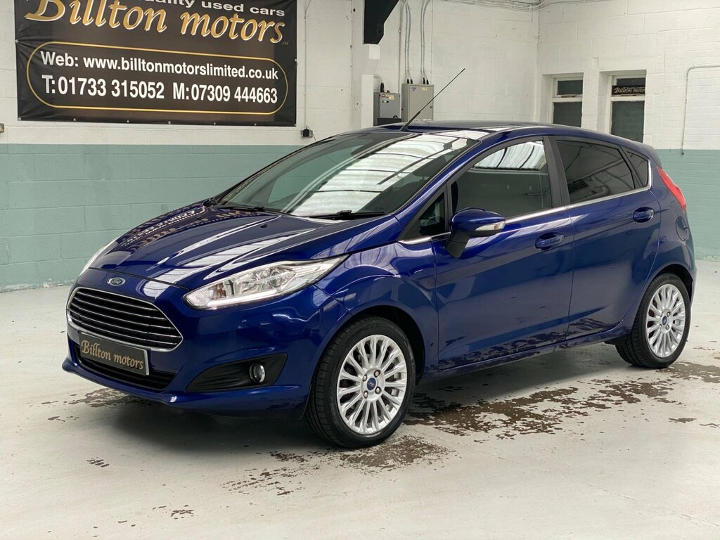 Ford Fiesta 1.6 Titanium Powershift Euro 5 Blue #2