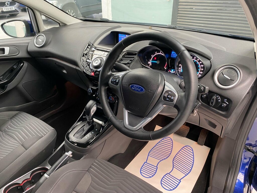 Ford Fiesta 1.6 Titanium Powershift Euro 5 Blue #3