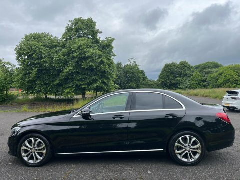 Mercedes-Benz C Class 2.1 C220d Sport KW66TOA Black #3