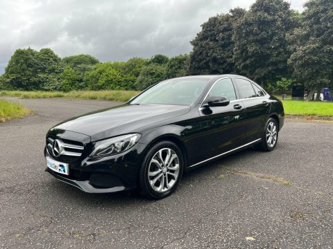 Mercedes-Benz C Class 2.1 C220d Sport KW66TOA Black #6