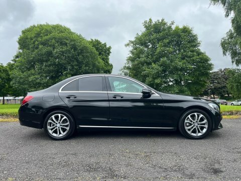 Mercedes-Benz C Class 2.1 C220d Sport KW66TOA Black #2