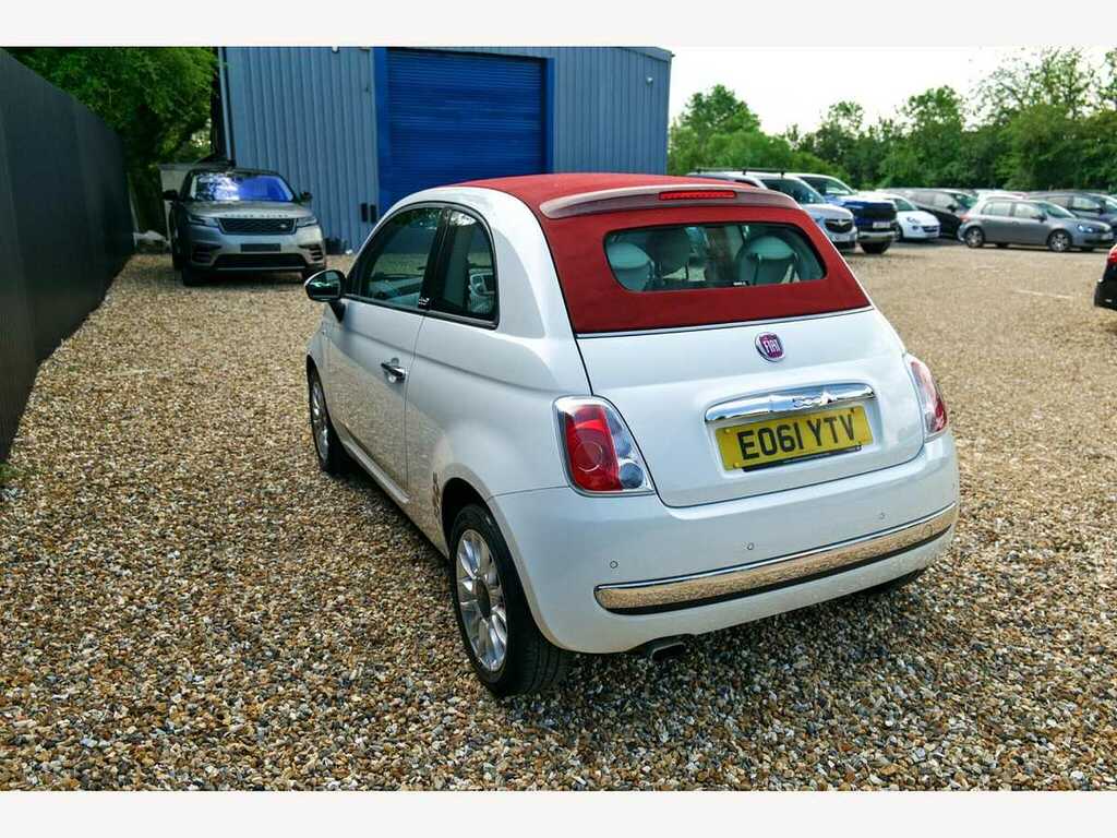 Fiat 500C C Lounge White #6